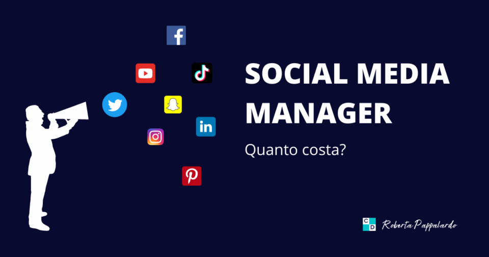 social media manager costo